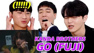 [REAKSI KOREA] KANDA BROTHERS - GO 😭  | Band yang luar biasa, musik yang luar biasa | FUJI