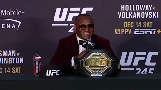 UFC 245: Главные моменты пресс-конференции