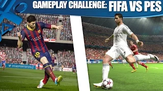 FIFA 15 vs PES 2015: Ultimate gameplay challenge!