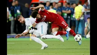 Sergio Ramos performs his finisher Armpit Armbar to Salah and gets him injured to win WWE CL title