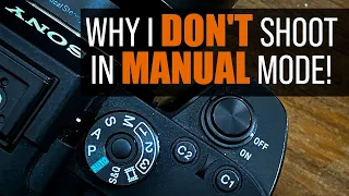 Why I DON'T Shoot in MANUAL Mode 90% of the time! My Aperture Priority Hacks.