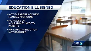 Gov. Reynolds signs law banning LGBTQ instruction, school books that aren't 'age appropriate'