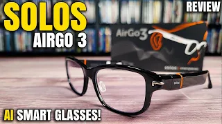 ChatGPT Smart Glasses! | Solos AirGo 3 Smart Glasses Review