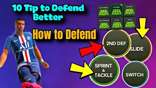 How To DEFEND Like a PRO in FC Mobile | 10 TiPS to Dominate Opponents