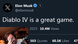 Elon Musk Loves Diablo 4