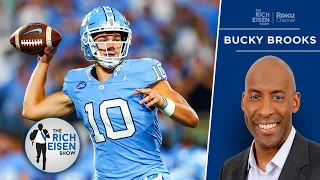 Why NFL Network’s Bucky Brooks Ranks LSU’s Jayden Daniels over UNC’s Drake Maye | Rich Eisen Show