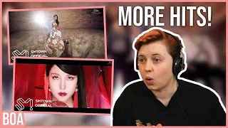 REACTION to BOA - ONLY ONE, THE SHADOW & CAMO MVs