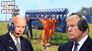 US Presidents FREE PRISONERS In GTA 5