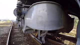 [GoPro] Тележка тепловоза ТЭП70 3 / TEP70 bogie wheelcam 3