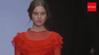 YASYA MINOCHKINA  Осень зима 2016 2017  Mercedes Benz Fashion Week Rus  Манеж