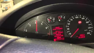 Engine sound of Audi A6 C5 2.8i V6