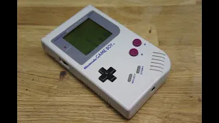 Original Nintendo Gameboy DMG-01 Cleaning and Restoring to it formal glory