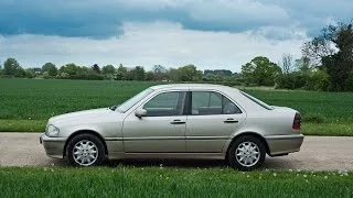 1998 MERCEDES C200 ELEGANCE W202 VIDEO REVIEW