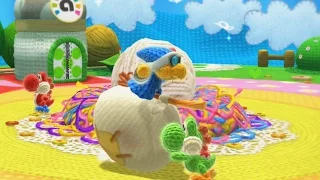 Yoshi's Woolly World 100% Walkthrough Part 1 - World 1