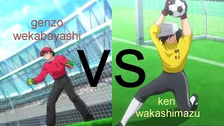 AMV - genzo wakabayashi vs ken wakashimazu (piercin light)