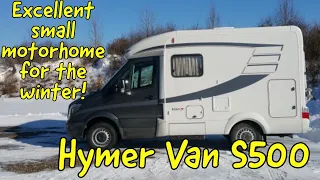 Hymer Van S 500 : a great little motorhome for the winter!