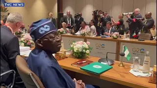 President Tinubu Interacts With World Leaders At G-20 Summit