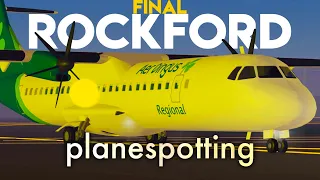 ✈️ Final Greater Rockford Planespotting ⭐ PTFS 🔴 live cam