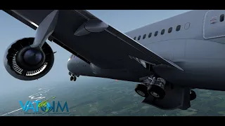 Prepar3D® v5 / VATSIM  | KDFW ✈ EGLL  | QWings 787 -8 | AAL3101