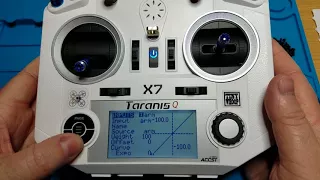 Setup new model taranis qx7