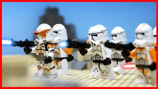 LEGO Star Wars 212th Clone Legion Battle (Stop Motion Animation)