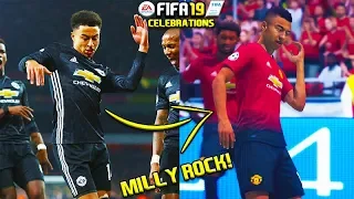 FIFA 19: NEW CELEBRATIONS TUTORIAL! MILLY ROCK, CROCODILE, DOUBLE Siii!