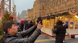 Moscow newyear 2021 and Christmas / Russia newyear celebration /malayalam