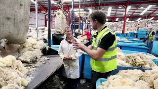 27 MILLION KGS OF WOOL  |  My Tour of Wool House, Bradford