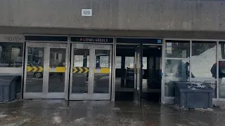 Station Lionel-Groulx🟠 Montreal Metro  borough of Le Sud-Ouest. Quebec Canada