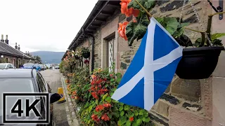 Scottish Village Walk | Loch Lomond & Luss in the Highlands | 4K | 3D Audio🎧