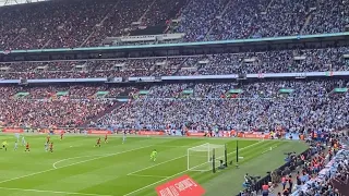 Coventry City vs Manchester United - All GOALS & chants - We’ll Live and die in these towns