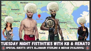 UFC's Merab Dvalishvili & Aljamain Sterling Tell KB & Renato Laranja About Trip To The BLACK Sea...