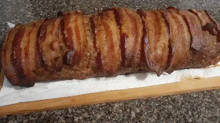 UN SUCULENTO ROLLO DE CARNE  RELLENO SÚPER- FÁCIL Y RÁPIDO