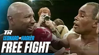 Sugar Ray Leonard vs Marvin Hagler | ON THIS DAY FREE FIGHT | The Super Fight