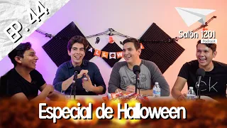 Episodio 44 - Especial de Halloween Ft. Caja de Peliculas  | Salon 1201 Podcast