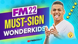 MUST-SIGN Essential FM22 Wonderkids | Football Manager 2022 Wonderkids