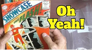 $20K Vintage Comic Book Unboxing box 4 of 13: Showcase #4 1st SA Flash! | SellMyComicBooks.com