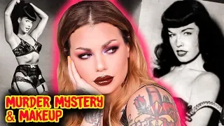 Bettie Page a killer?? The Case Of The Vanishing Pinup - Mystery & Makeup GRWM | Bailey Sarian