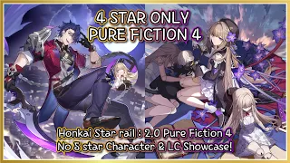 [HSR] : 2.0 Pure Fiction 4 - 71.8k NO 5 STAR | Sampo & Herta 3* Clear Ft. 40K Second half run!