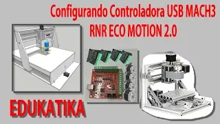 Como instalar controladora CNC RNR ECO Motion 2.0 4 eixos