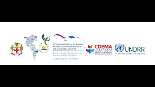 Plenary 2: 7th Regional Platform for DRR in the Americas & the Caribbean