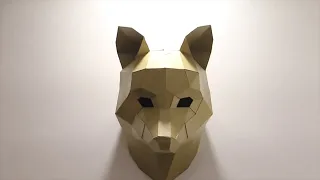 The Fox Trophy Mask - by Wintercroft