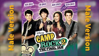 Camp Rock 2 - Can't Back Down (Male Version)