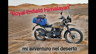 Sahara Desert in Morocco on Royal Enfield Himalayan (Sub_EN)