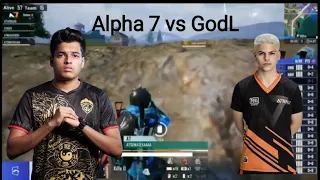 ALPHA 7 vs team GodL bridge fight || team GodL