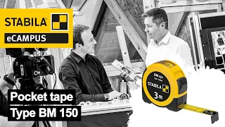 STABILA eCampus: Pocket Tape - BM 150