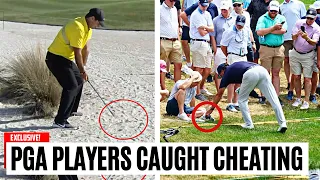 Pro Golfers Who Have CHEATED Revealed On The Course..