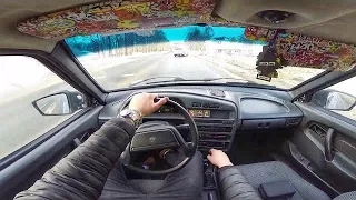 ЗА РУЛЕМ / LADA 2114 Samara [1.6 81 л.с] 2010 🇷🇺 / POV TEST DRIVE