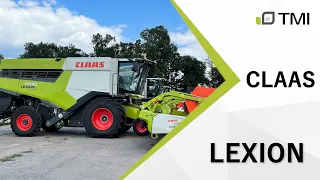 Комбайн CLAAS LEXION / Как устроена работа лучшего комбайна