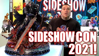 SIDESHOW CON 2021! Booth Tour from Day 2 | Venom | Carnage | Berserk and Much, Much More!